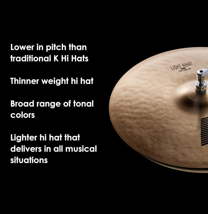 Zildjian K Zildjian Series - 15" Light Hi-Hat Cymbals - Pair 15 Zoll, 15 Zoll
