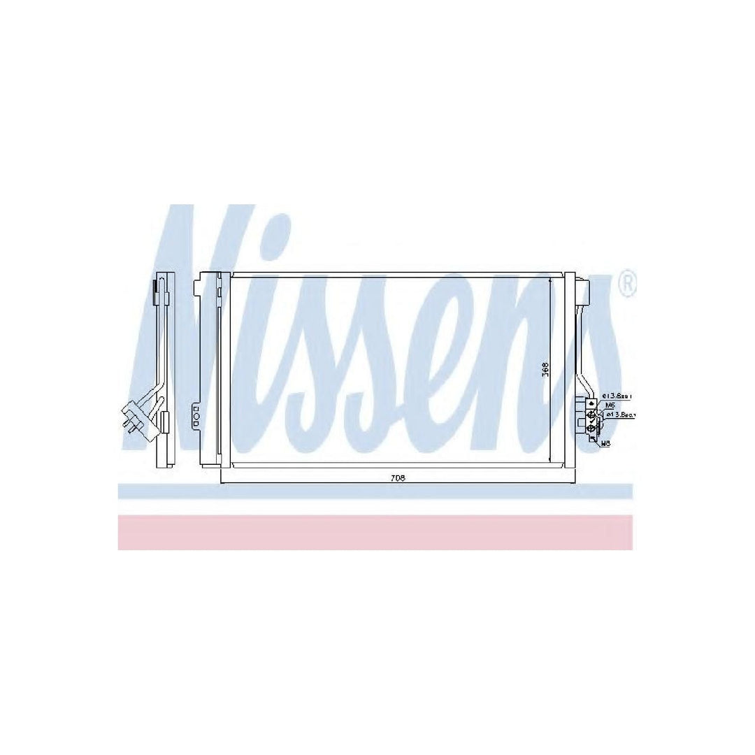 Nissens 940178 Kondensator, Klimaanlage