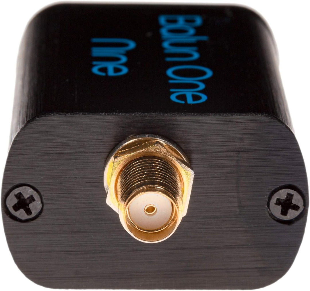 NooElec Balun One Nine v2 - Klein 9:1 (1:9) Balun mit Eingangsschutz und Gehäuse für HF und Kurzwell