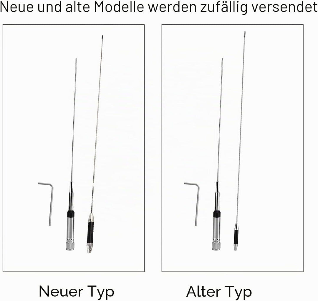 NL-770R 144/430MHz Dual-Band UHF/VHF High Gain Autoradio Mobile Antenne