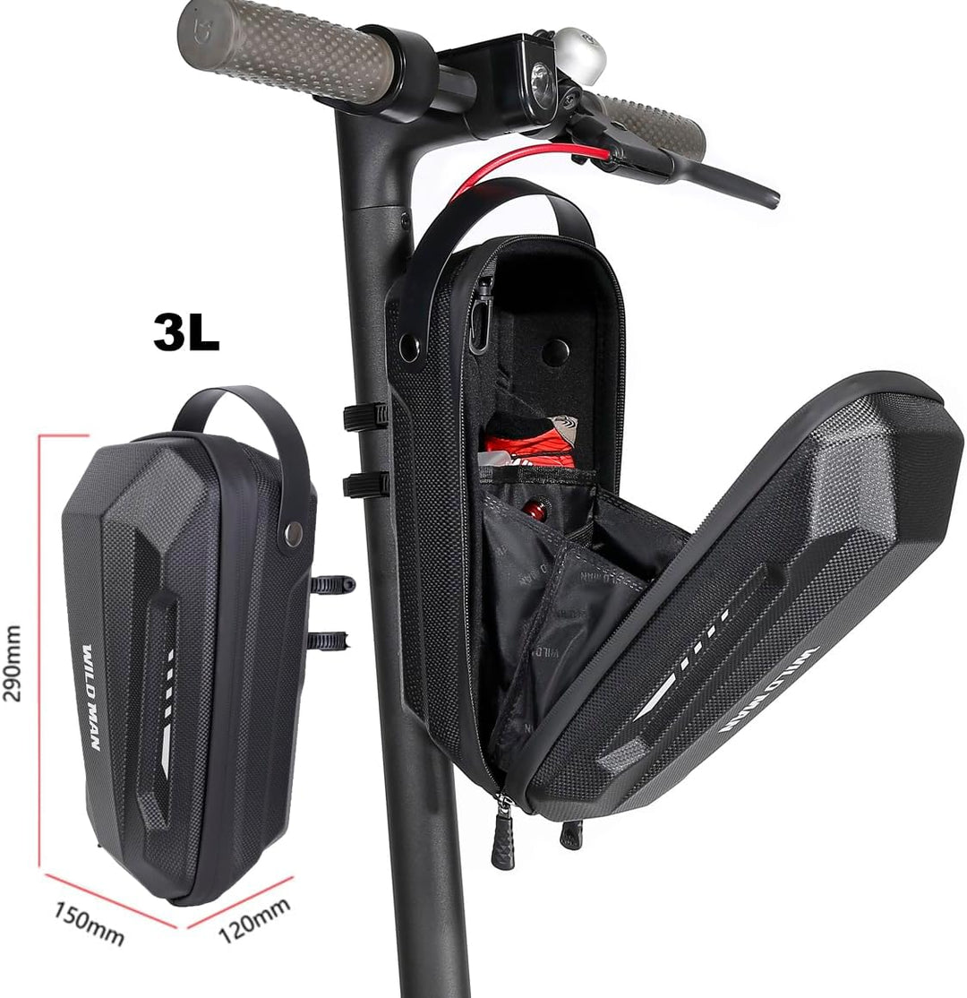 2/3/4L Scooter Tasche für Roller, Rollertasche Front Tube Bag Gross Lenkertasche Wasserfest, Vordert