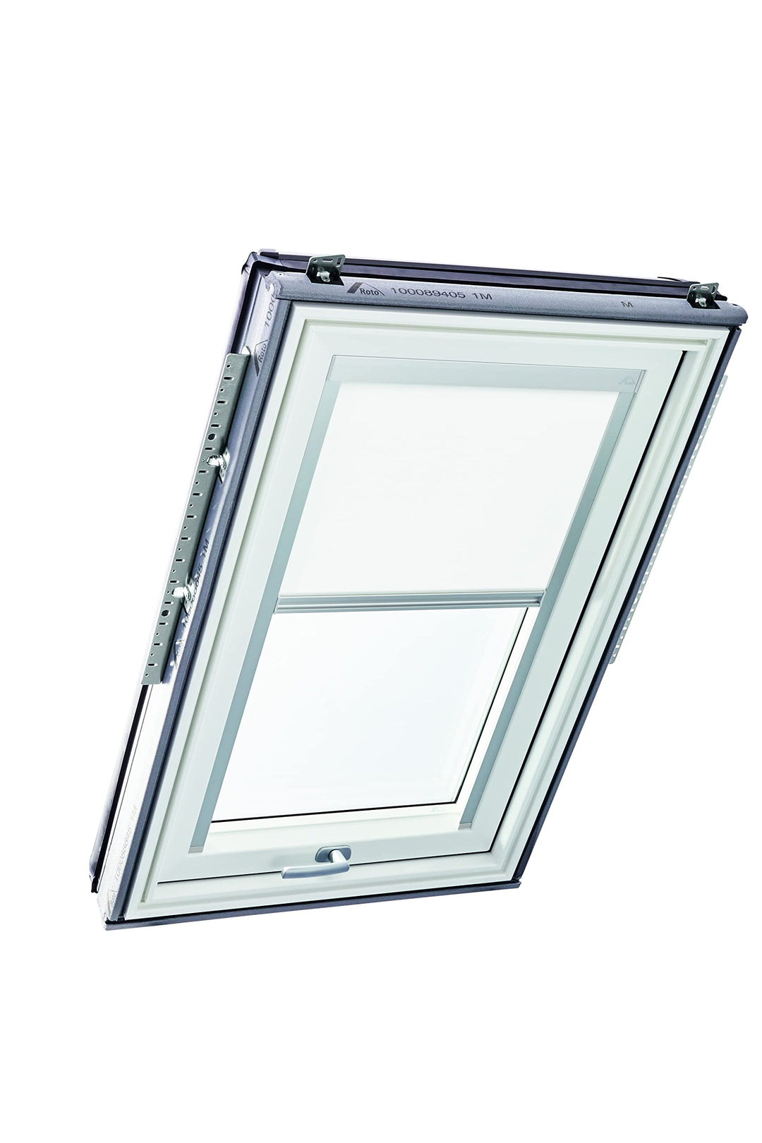 Original Roto Rollo Exclusiv ZRE für Roto Dachfenster Tageslichtrollo Führungsschiene Silber Für Rot