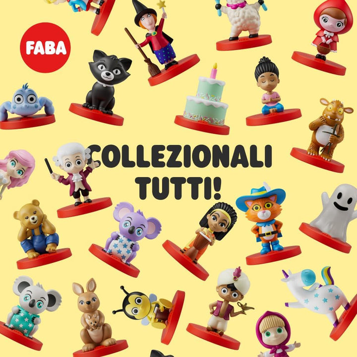 FABA Aladino Klangfigur - Klanggeschichten - Spielzeug, pädagogische Inhalte, italienische Version,