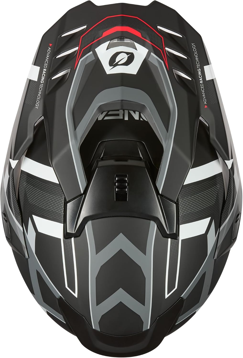 O'NEAL D-SRS Helm SQUARE Schwarz/Rot XS Schwarz, XS Schwarz