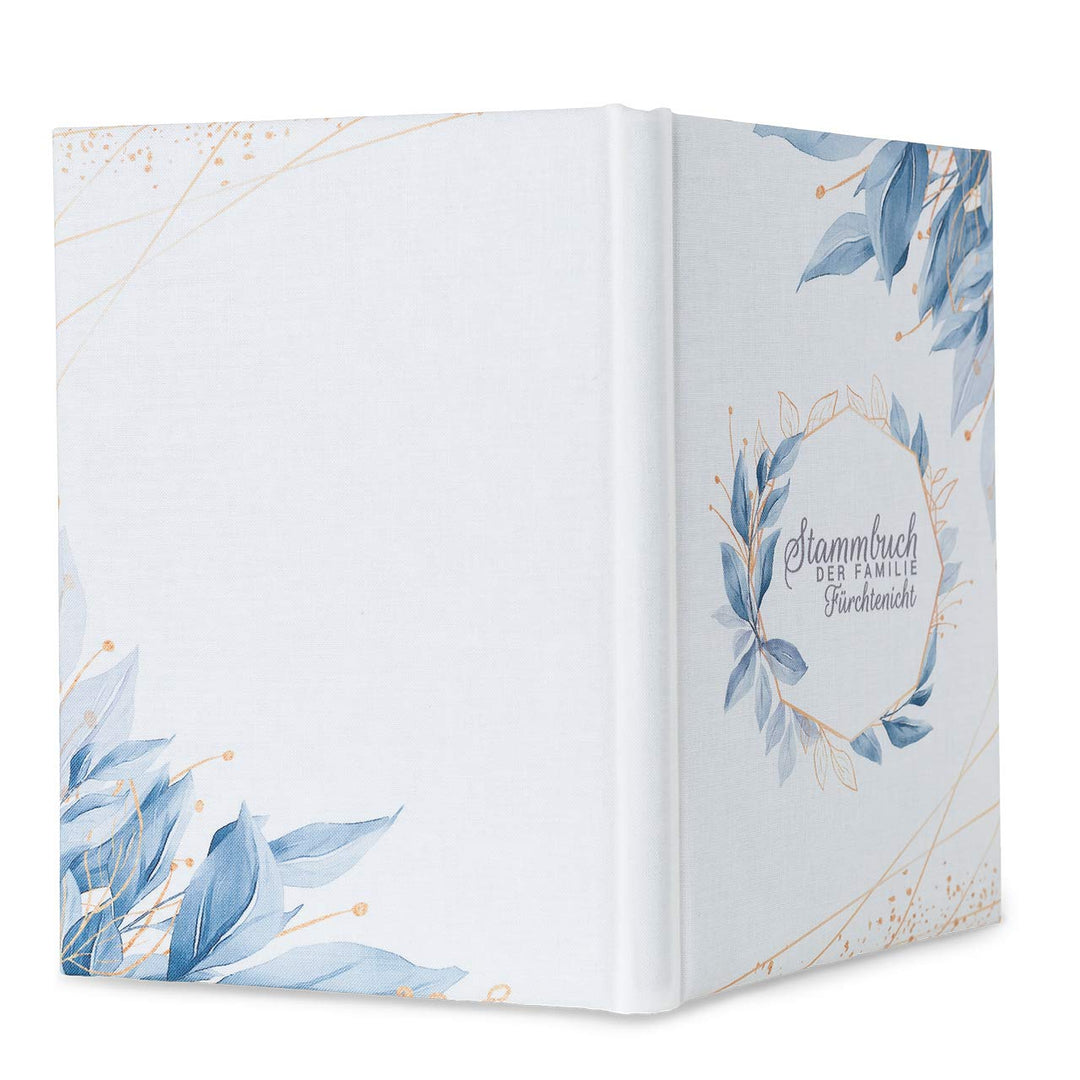 Hochzeitideal Stammbuch der Familie Familienstammbuch bedruckten Buchbinderleinen (505 - Thea person