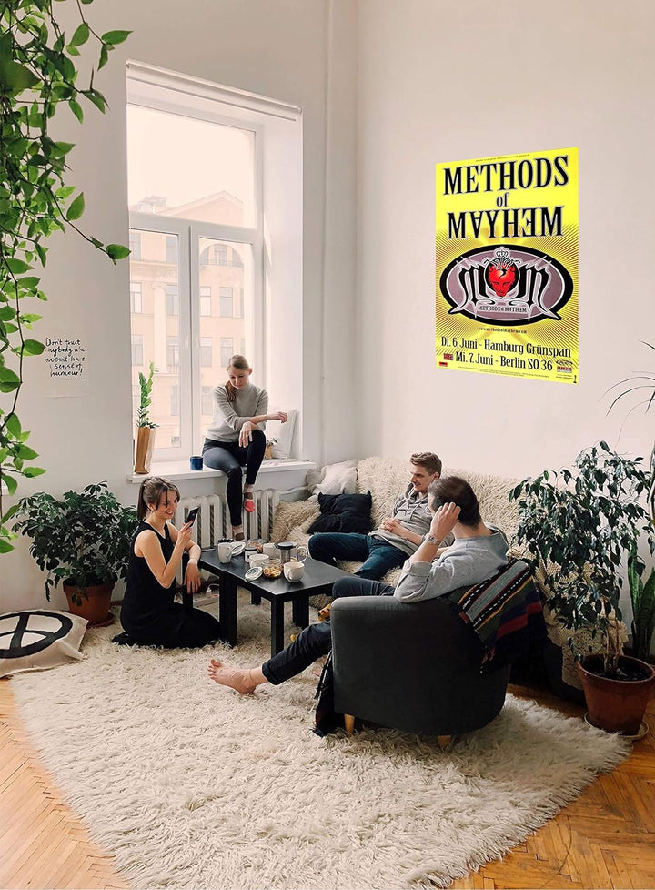 Methods of Mayhem - Live In Concert, Hamburg 2005 » Konzertplakat/Premium Poster | Live Konzert Vera