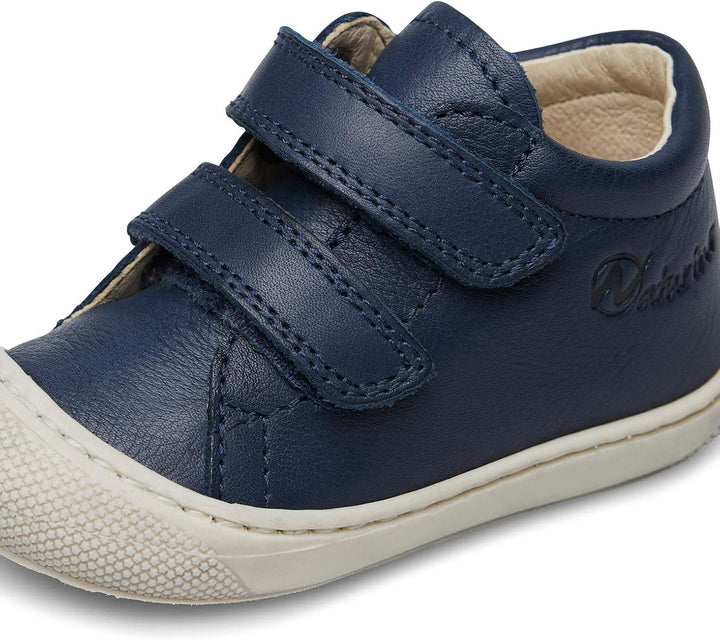 Naturino Lauflernschuhe aus Nappaleder 18 EU Marineblau, 18 EU Marineblau