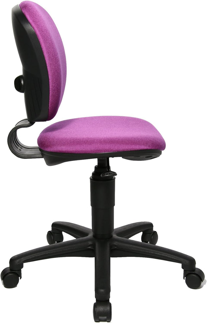 Topstar High Kid Kinderdrehstuhl, Polypropylen, violett, 40 x 43 x 90 cm Violett Single, Violett Sin
