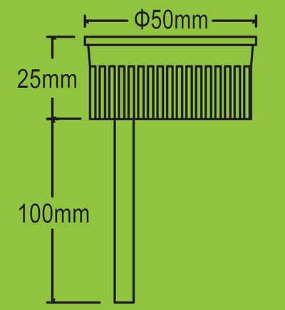 Trango 6er Set LED Einbaustrahler in Nickel Matt Rund 6729-062MOCOB Bad Einbauleuchte, Deckenstrahle