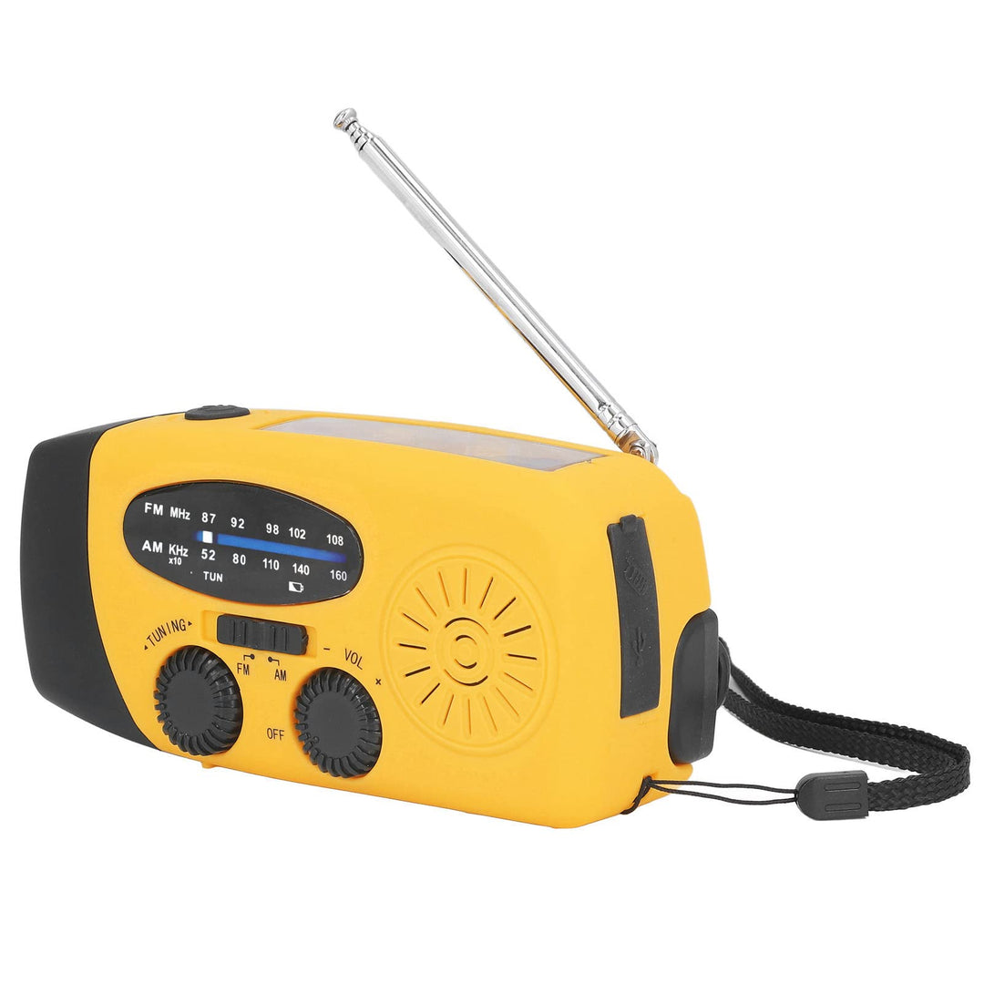 Multifunktionale Radio-Solarenergie-Notfall-Funkkurbel-Radio-Solarenergie-Notversorgung für den Haus