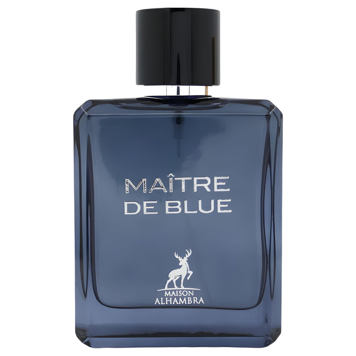 Maison Alhambra Maitre de Blue for Men Eau De Parfum Spray, 3.4 Ounce