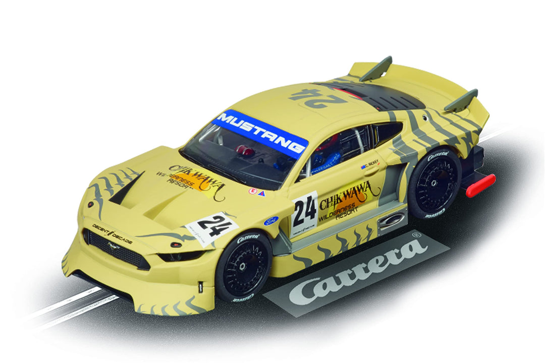 Carrera Evolution I Ford Mustang GTY No.24 I Auto für Rennbahn | Rennbahnen und lizensierte Slotcars