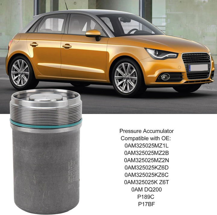 Druckspeicher aus Aluminiumlegierung 0AM325025MZ1L 0AM DQ200 Ersatz für Seat 7-Gang-Getriebe für Bor