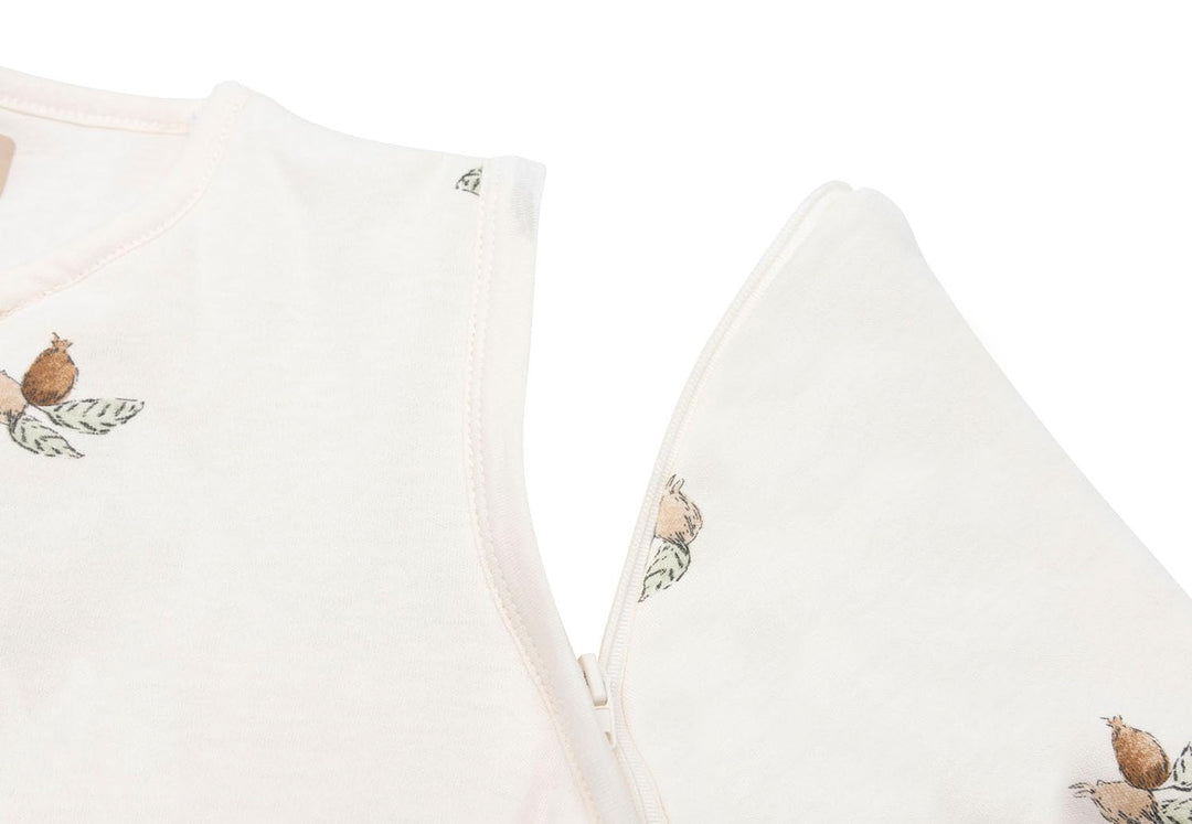 Jollein Baby Boys, Baby Girls, Unisex Baby abnehmbare Ärmel 90cm Rosehip Schlafsack