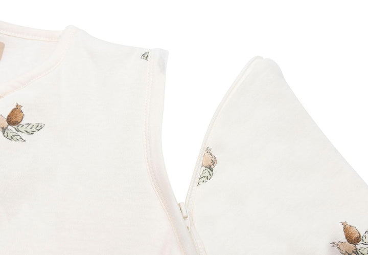 Jollein Baby Boys, Baby Girls, Unisex Baby abnehmbare Ärmel 90cm Rosehip Schlafsack