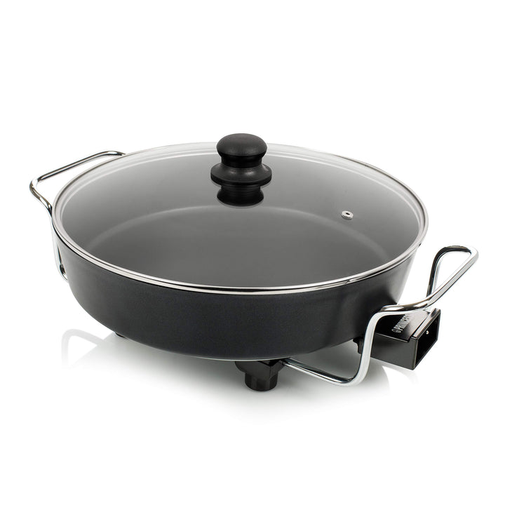 Princess Multi Wonder Chef Elektropfanne - 35cm Ø Bratfläche, 5,4 Liter Fassungsvermögen, 1800 Watt,