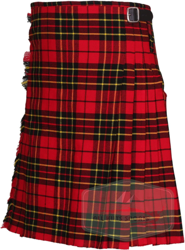 Kilt-Outfit-Angebot für Herren - 8 Artikel im Kilt-Angebot I Kilts 50 Brodie Red Morrison, 50 Brodie