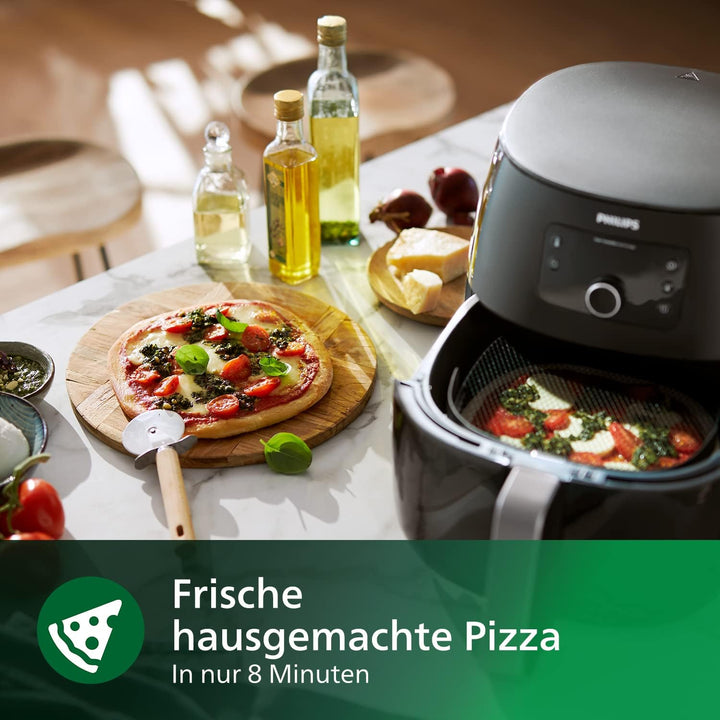 Philips Airfryer XXL Pizza-Meisterkit – kompatibel mit XXL-Modellen HD965x HD976x HD986x, überzogene