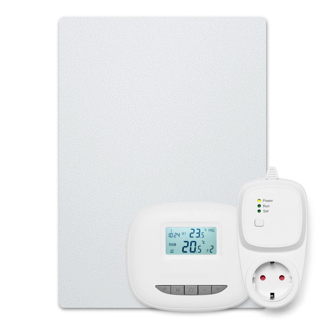 Bosch Heat Infrared 4000 P - Infrarot Wandheizung mit Set aus Funkregler und Steckdosenadapter - Ene