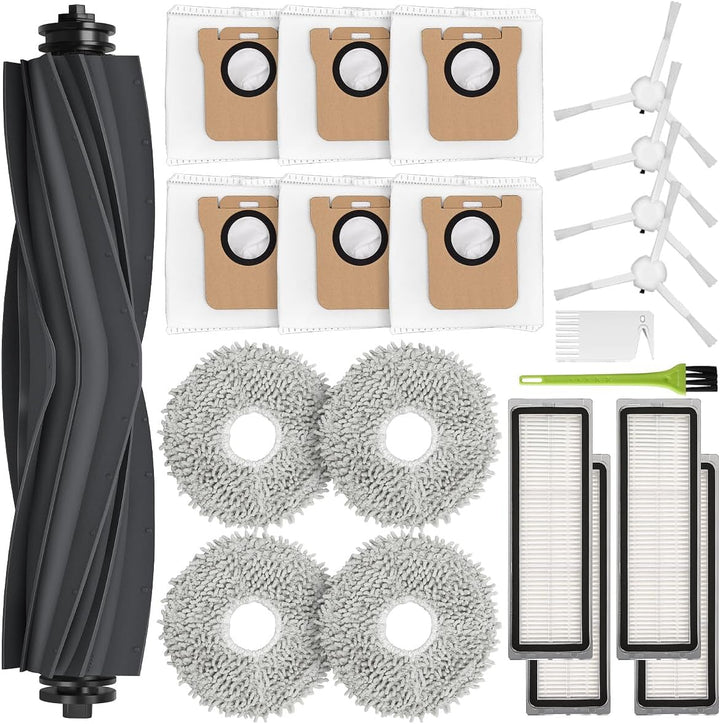 DrRobor Zubehör für Dreame L10s Ultra/ L10 Ultra, Ersatzteile Set für Xiaomi X20+/ X10+ Saugroboter