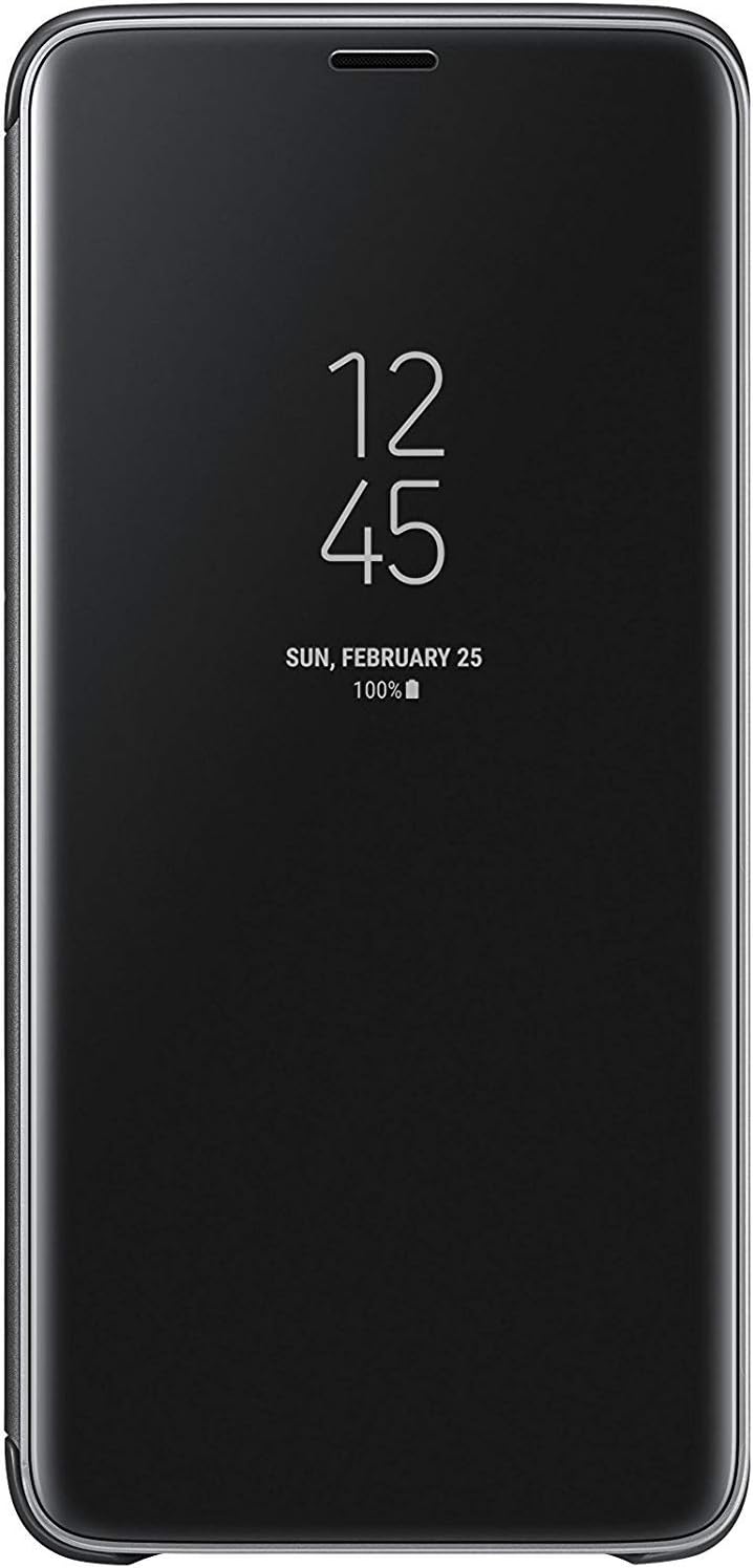 Samsung Galaxy S9+ - Clear View Standing Cover EF-ZG965, Black Schwarz Single, Schwarz Single