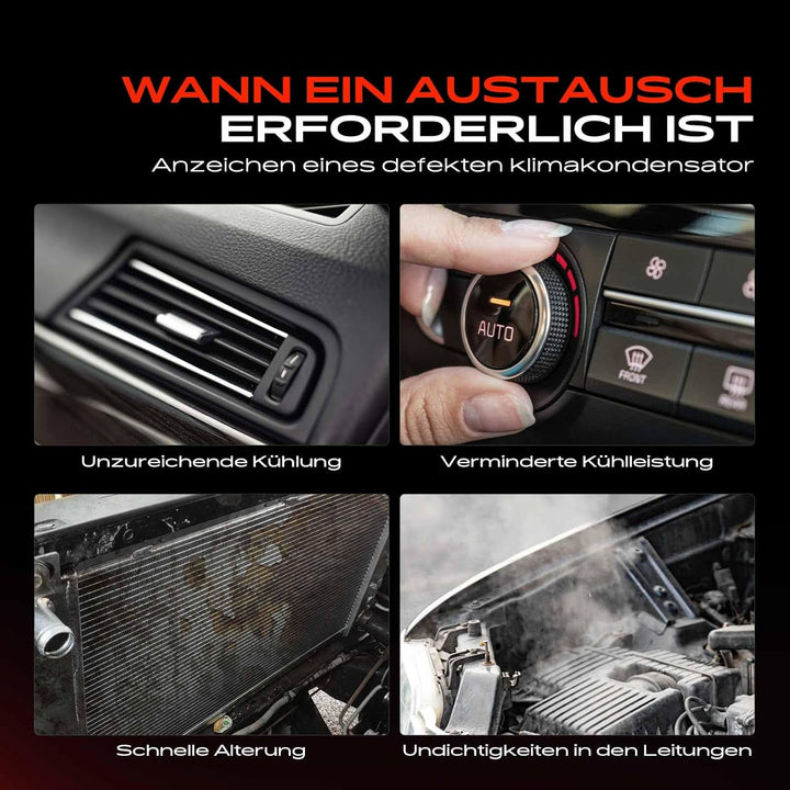 Frankberg Kondensator Klimaanlage mit Trockner Kompatibel mit Land Cruiser 100 FZJ1 UZJ1 J1 4.7L 199