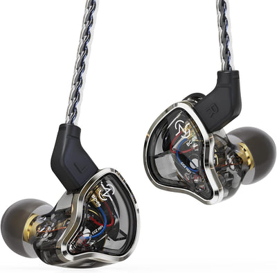 Yinyoo CCZ Warrior Kabelgebundene Ohrhörer, Leichter In-Ear-Monitor, 3,5 mm Gaming-Kopfhörer, 4-adri
