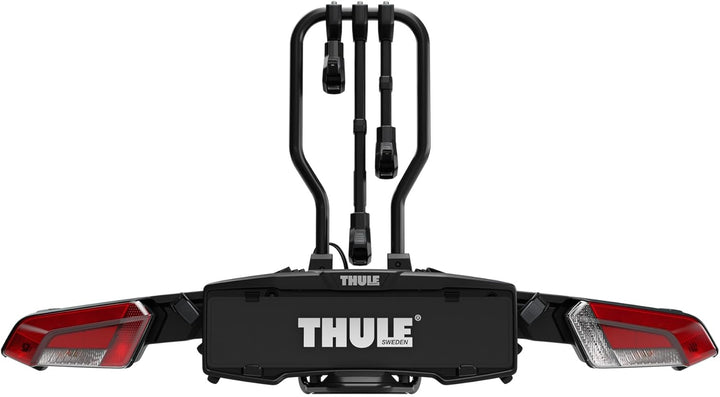 Thule Easyfold 3 Plattform Anhängerkupplung Fahrradträger Schwarz 3(4) bikes, Black 3(4) bikes