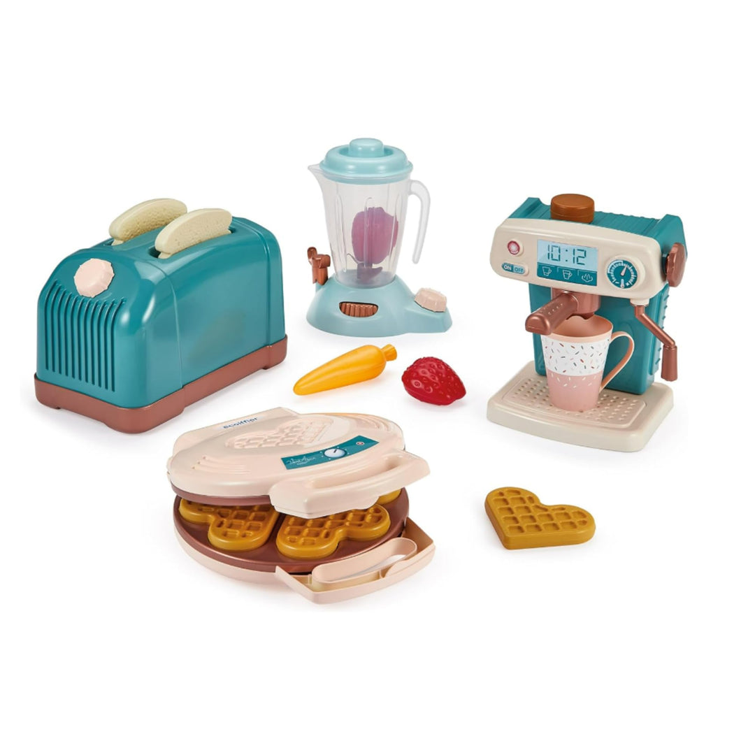 Toys Ecoiffier – 1683 – Super Pack Haushaltsgeräte 4 in 1 – Spiel Imitation – ab 18 Monaten
