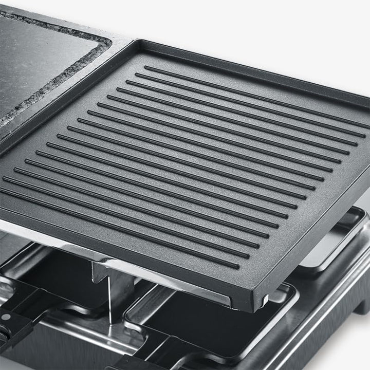 Severin 2376 Raclette 8Pfännchen Schwarz