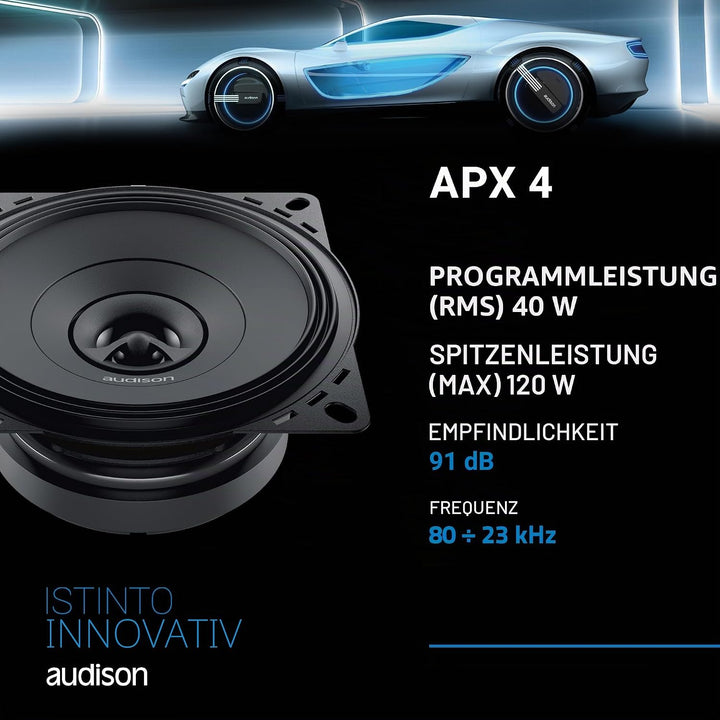 Audison APX4 Lautsprecher