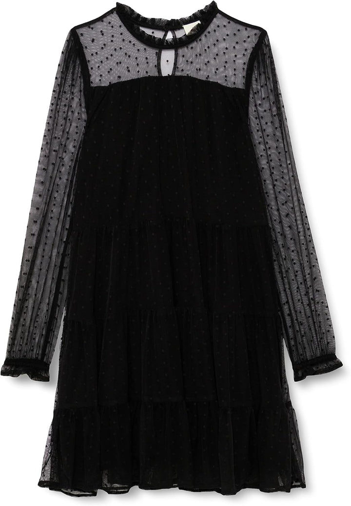 s.Oliver Junior Girl's Kleid Dress, Black, 146