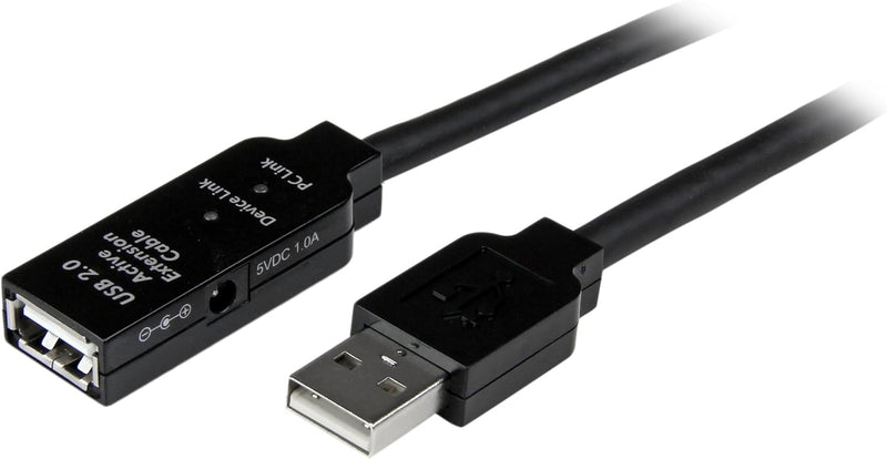 StarTech.com 20m aktives USB 2.0 Verlängerungskabel - Stecker/Buchse - USB 2.0 High Speed Kabel Verl