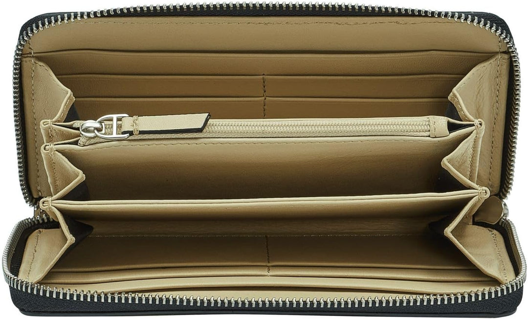 Liebeskind Berlin Damen Fab 2 Lamb Sally - Portemonnee Purse L, Warm Beige, Large (HxBxT 9.4cm x 18.