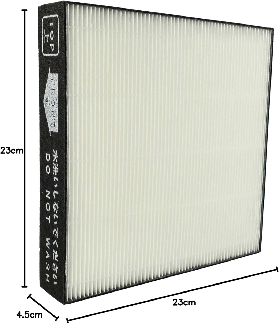 vhbw 2x HEPA Filter HEPA 13 Ersatz für Daikin KAFP080B4 | KAFP080A4 für Luftreiniger - Ersatz-Filter