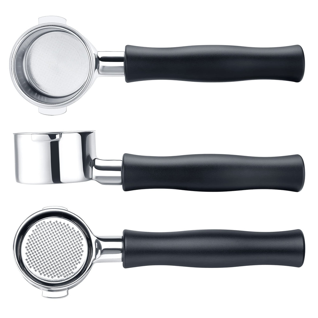 Normcore Siebträger ohne Boden, 51 mm, 2 Ohren, passend für Delonghi ECP3420/EC155/BCO430/EC260 mit