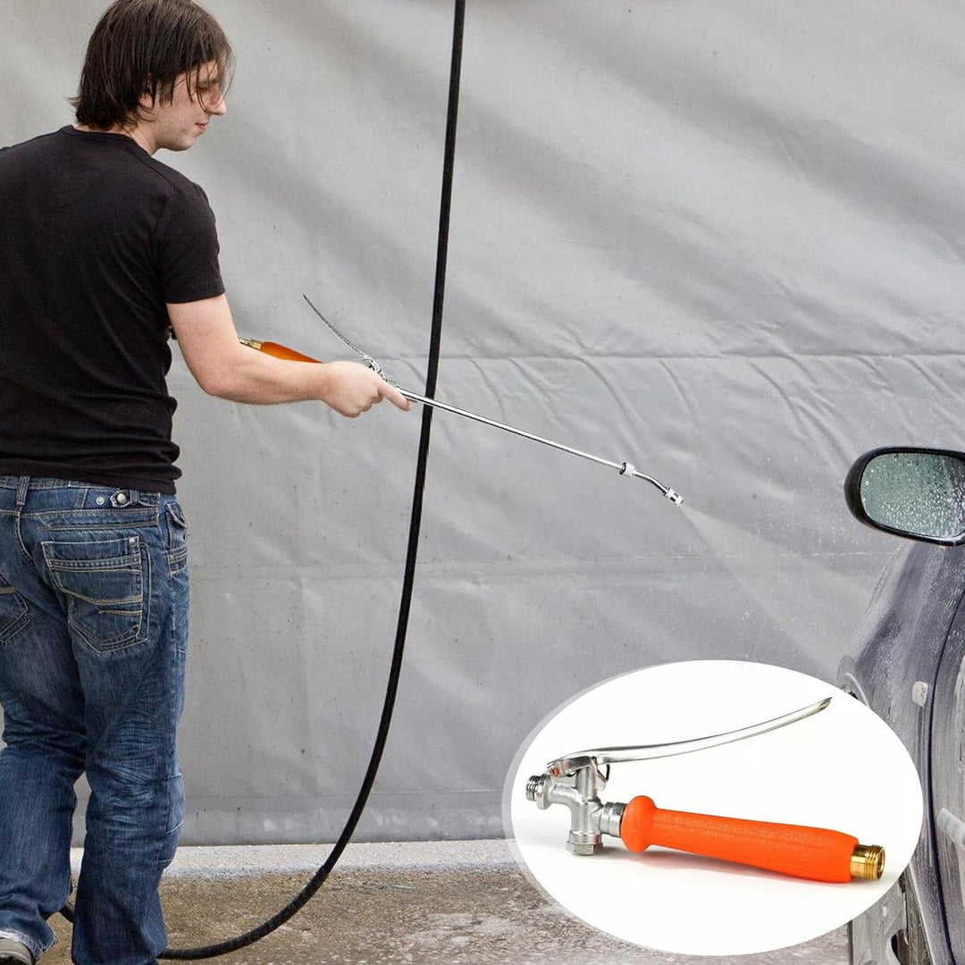 Sprühstab-Ersatz aus Metall 73 cm- Verstellbarer Ersatz-Universal-Sprühstab mit Messing-Widerhaken,