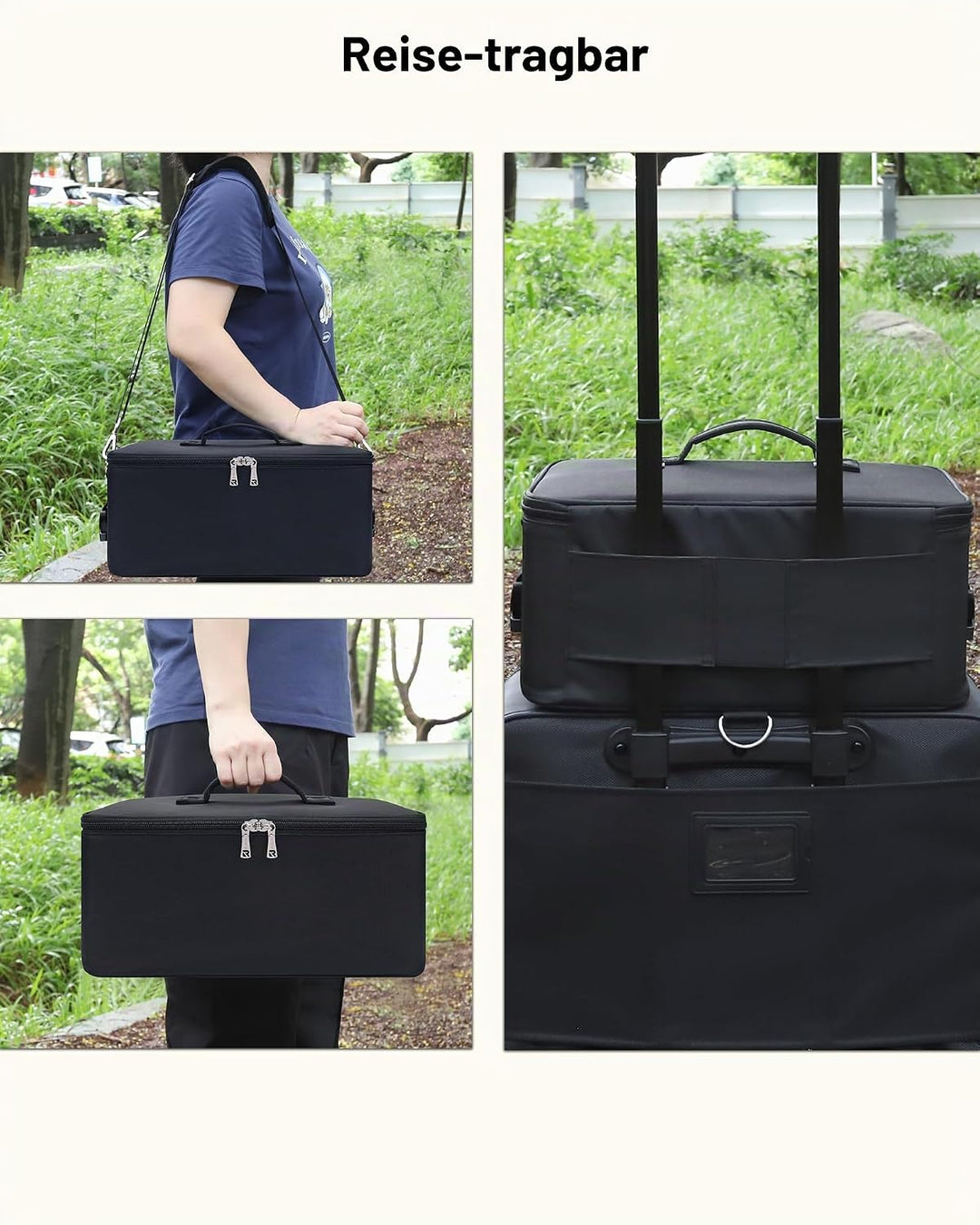 Make-up Tasche Grosse Make-up Case Professionelle Kosmetik Aufbewahrung Organizer Box Pinsel Halter