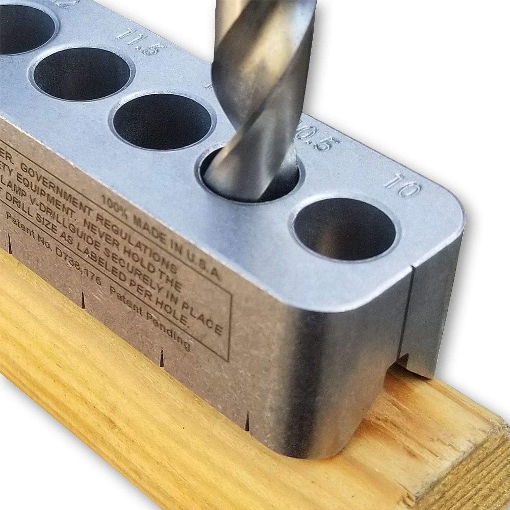 HSS-Big Gator Tools Tragbare Bohrerführung, metrisch gross