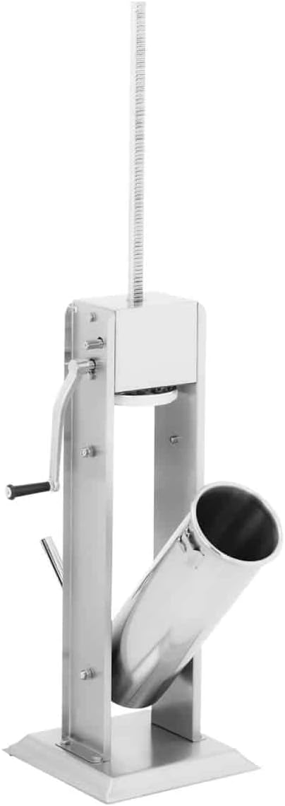 Royal Catering RCWV-7L Wurstfüller vertikal Wurstfüllmaschine Wurstspritze Wurstpresse Edelstahl 7 L