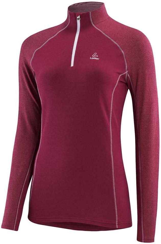 Löffler W Midlayer CB Transtex 42 Burgundy, 42 Burgundy