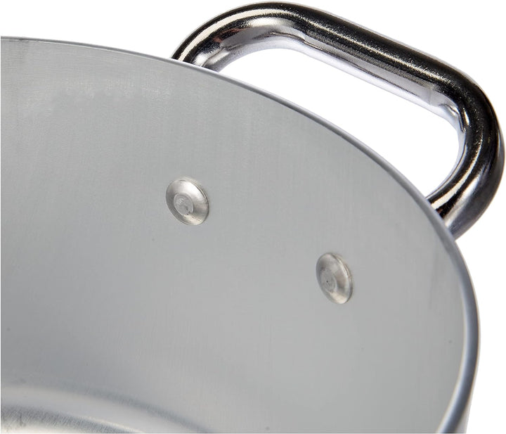 Agnelli Auflaufform aus Aluminium mit 2 Edelstahlgriffen 20 cm, 20 cm