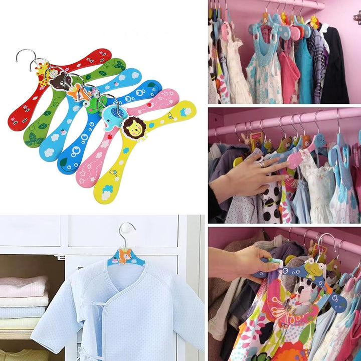 12 PCS Kleiderbügel - Puppenkleiderbügel - Bunte Kleiderbügel für Puppenschrank - Spielzeug Kleiders