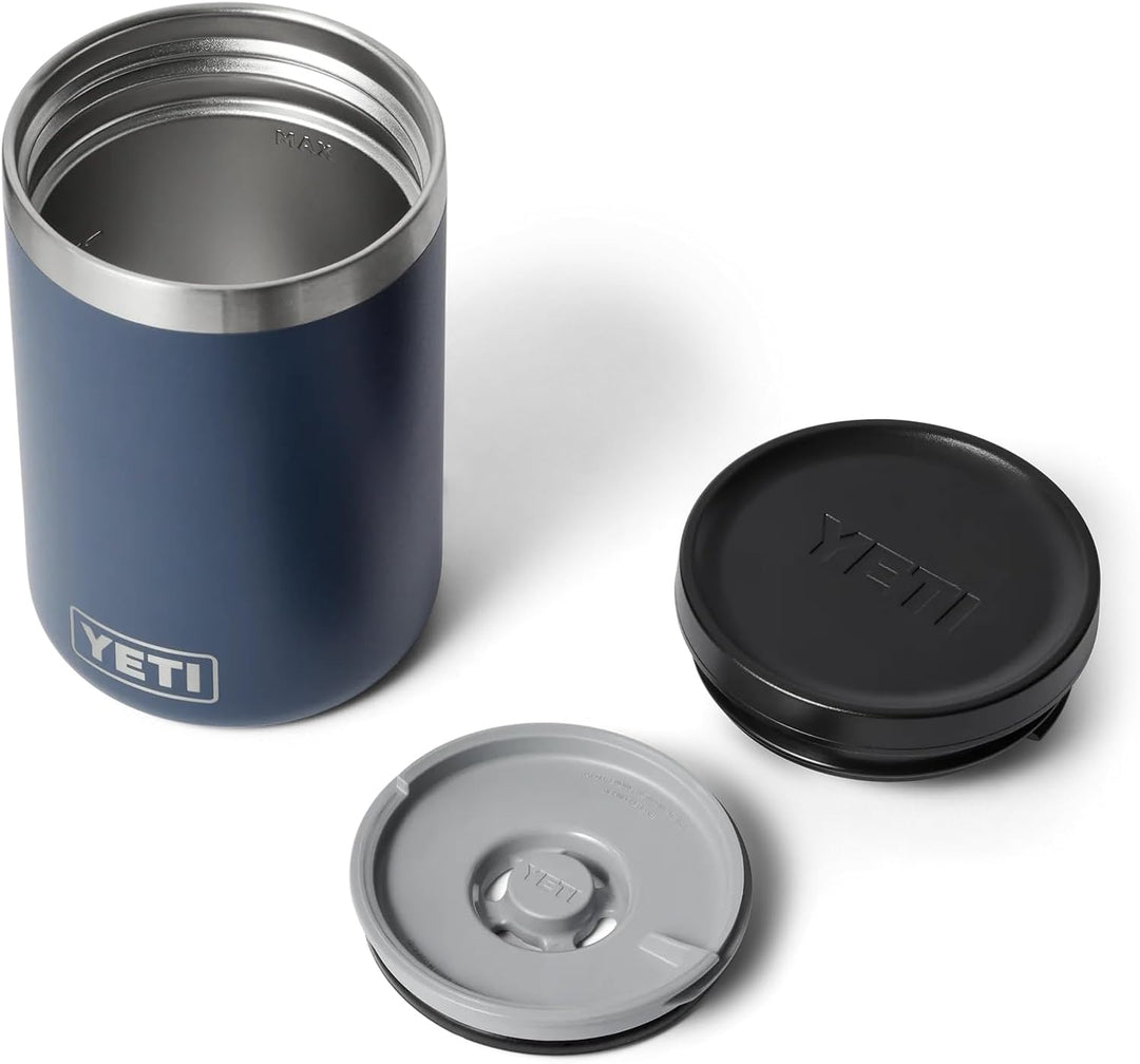 YETI Rambler Isolierter Essensbehälte, Navy, 16 oz (473 ml) Navy 16oz (473ml), Navy 16oz (473ml)
