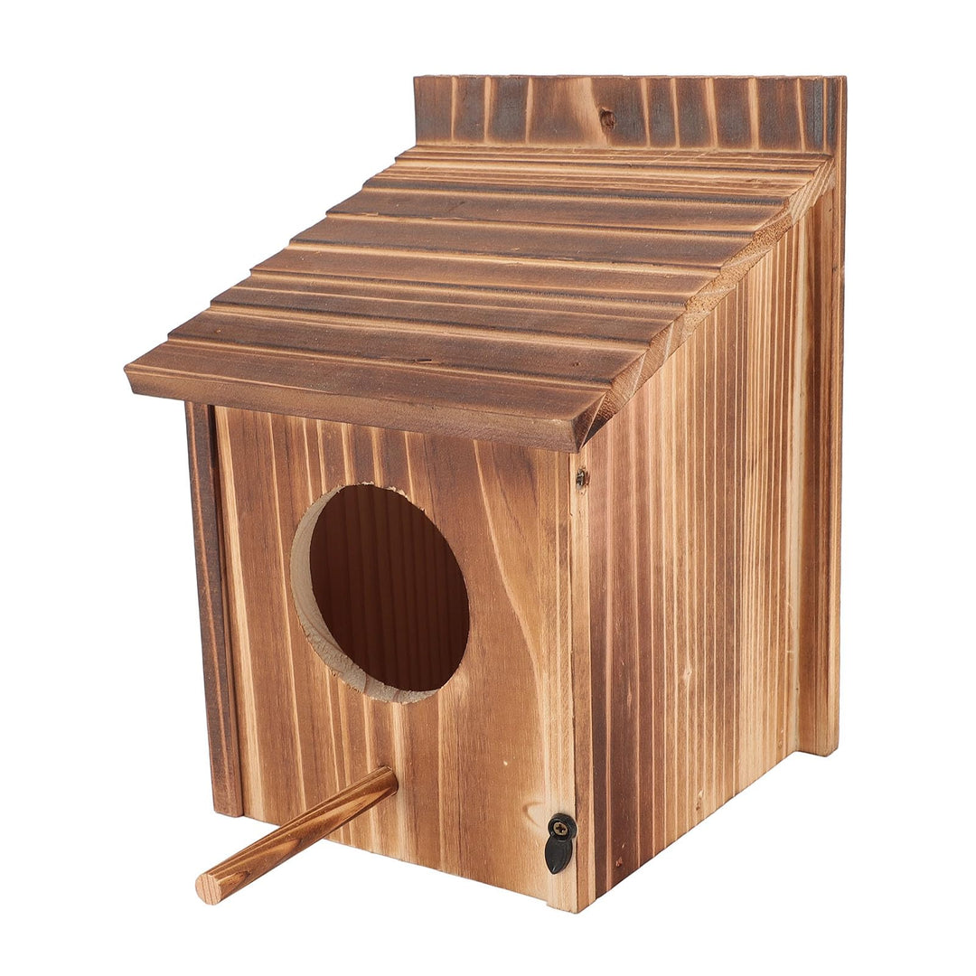 Holz-Vogelhaus, Eulenhaus für den Aussenbereich, Vielseitig Montierbare Vogelhäuschen für den Aussen
