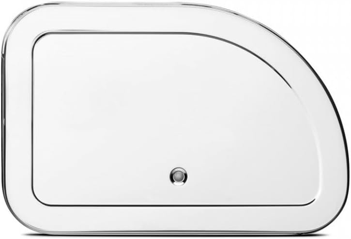 Brabantia Single Brotkasten, Chrom Medium Brilliant Steel, Medium Brilliant Steel