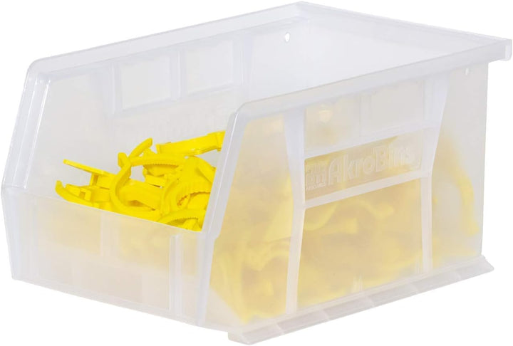 akro-mils 30237black Kunststoff stapelbar zum Aufhängen Akro Bin, 9–1/4-Zoll von 6 von 12,7 cm, Schw