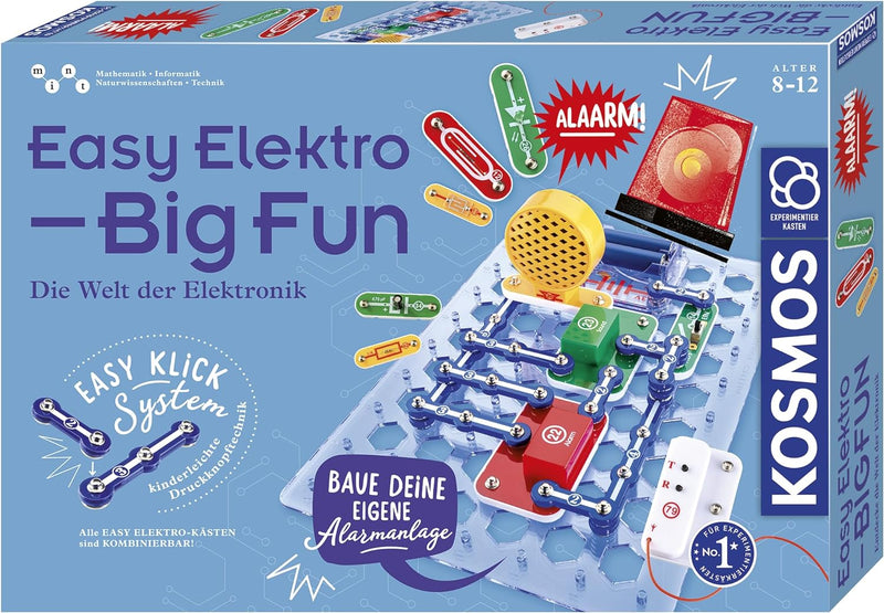 KOSMOS 620608 Easy Elektro Big Fun Experimentierkasten für