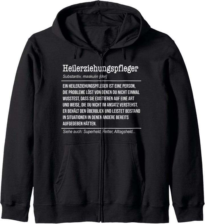 Heilerziehungspfleger Definition Heilerziehungspflege Kapuzenjacke