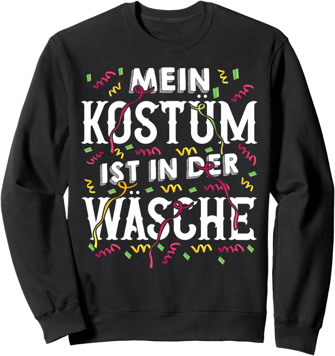 Kostüm Wäsche Karneval fasching Sweatshirt